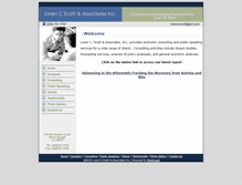 Tablet Screenshot of lorenscottassociates.com